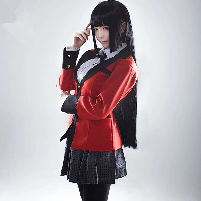 Anime Kakegurui Yumeko Jabami  - Anime Cosplay Kakegurui ulasan dan harga