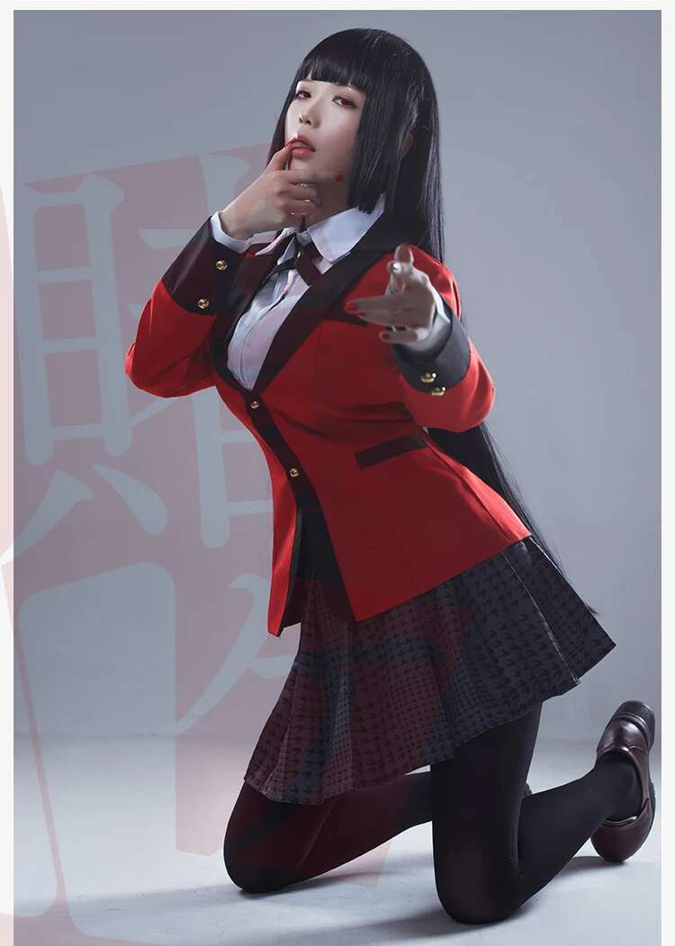 Anime Kakegurui Yumeko Jabami  - Anime Cosplay Kakegurui ulasan dan harga