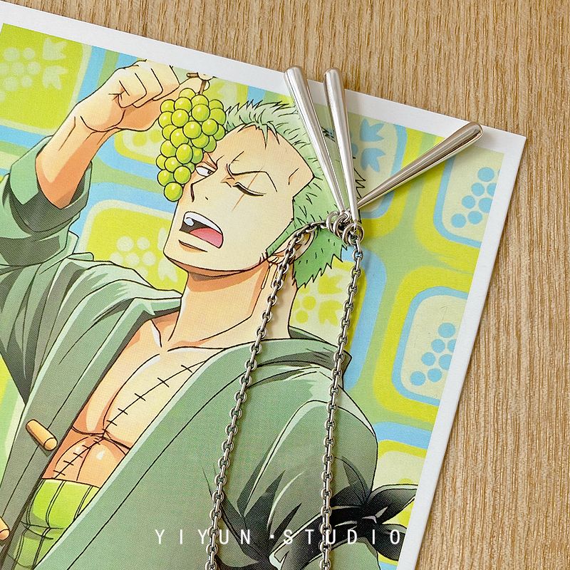 One Piece Roronoa Zoro Cartoon - Anime Zoro Cosplay Female ulasan dan harga