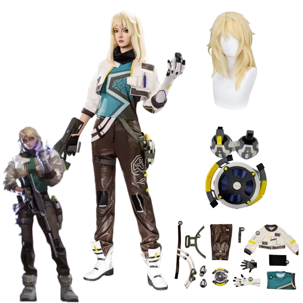 Deadlock Cosplay Costume Props - Anime Cosplay Female Characters ulasan dan harga