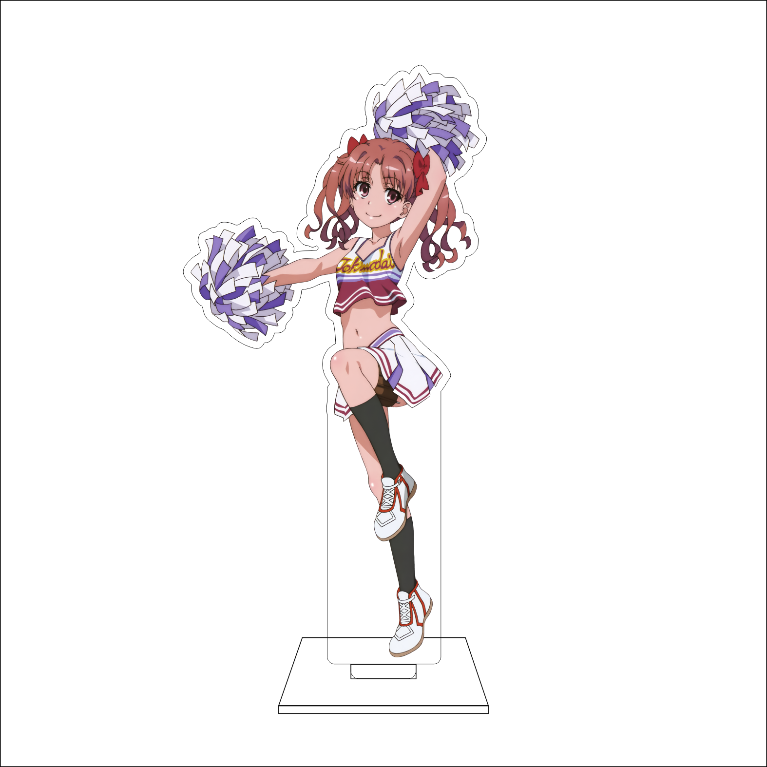 16CM Anime Misaka Mikoto Cospl - Anime Cosplay Roleplay ulasan dan harga