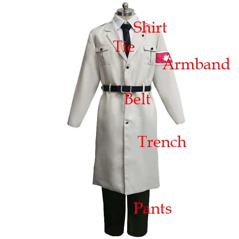 Attack on Titan Marley Militar - Attack Titan Cloak ulasan dan harga