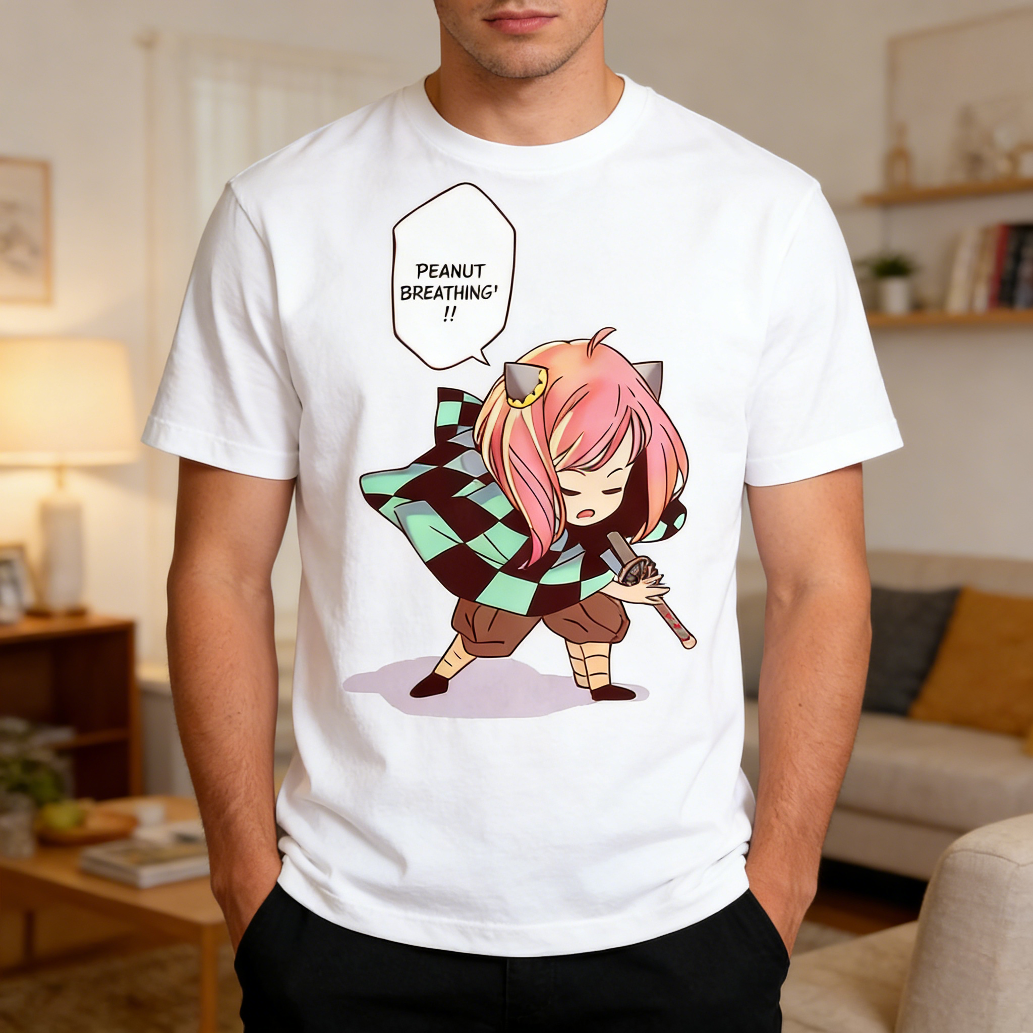 Men's Demon Slayer Anime T-Shi - Anime Cosplay Tanjiro ulasan dan harga