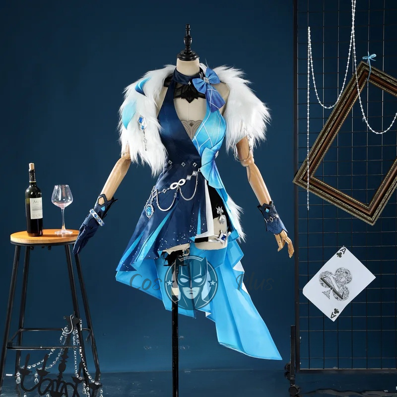 Genshin Impact Yelan Cosplay C - Anime Cosplay Women ulasan dan harga