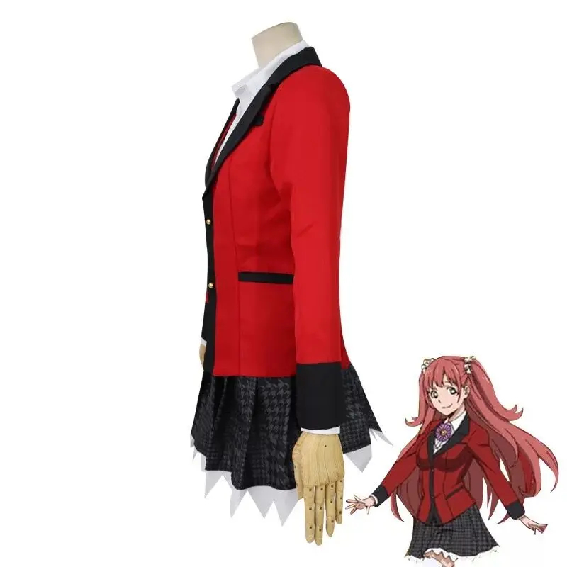 ★Halloween Cosplay Costume Ani - Anime Cosplay Kakegurui ulasan dan harga