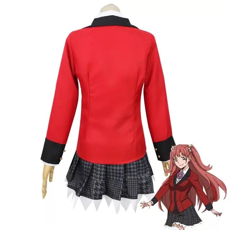 ★Halloween Cosplay Costume Ani - Anime Cosplay Kakegurui ulasan dan harga