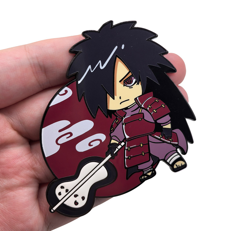 Q Uchiha Madara Pins Pendant A - Anime Cosplay Naruto ulasan dan harga