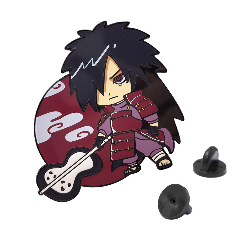 Q Uchiha Madara Pins Pendant A - Anime Cosplay Naruto ulasan dan harga