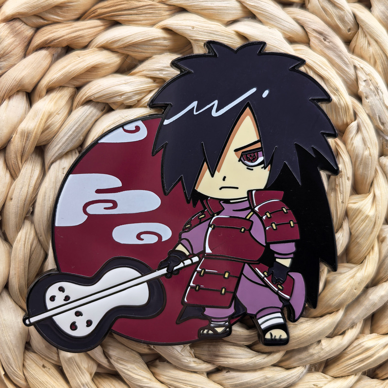 Q Uchiha Madara Pins Pendant A - Anime Cosplay Naruto ulasan dan harga