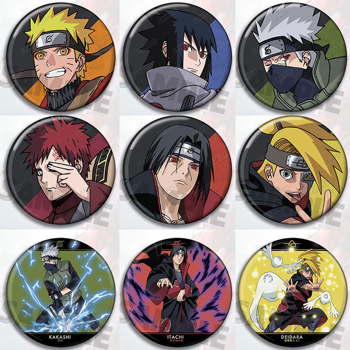 Naruto Anime Badge Pin Set Kak - Anime Cosplay Naruto ulasan dan harga
