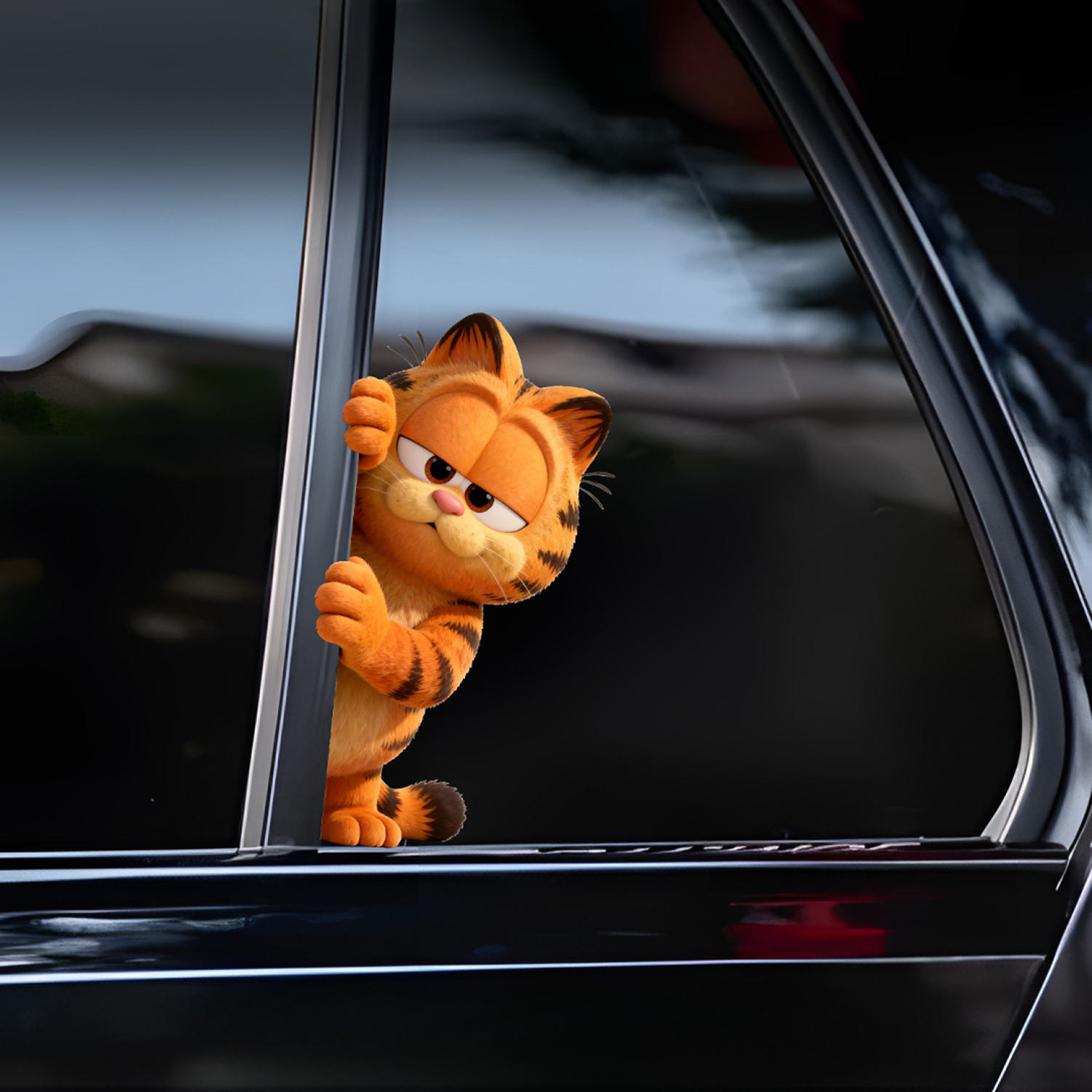 Cute Garfield Cartoon Vinyl St - Anime Cosplay Characters ulasan dan harga