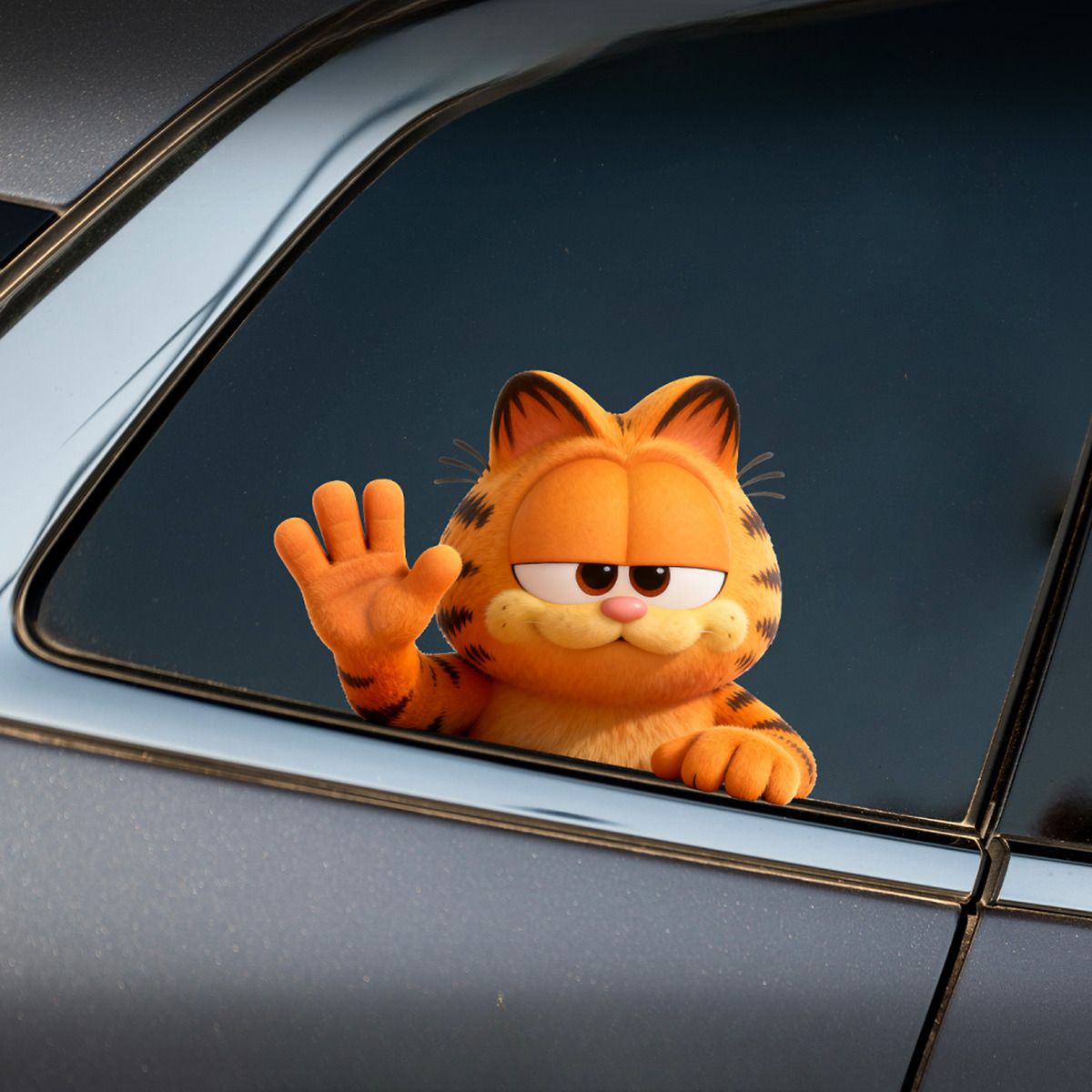 Cute Garfield Cartoon Vinyl St - Anime Cosplay Characters ulasan dan harga
