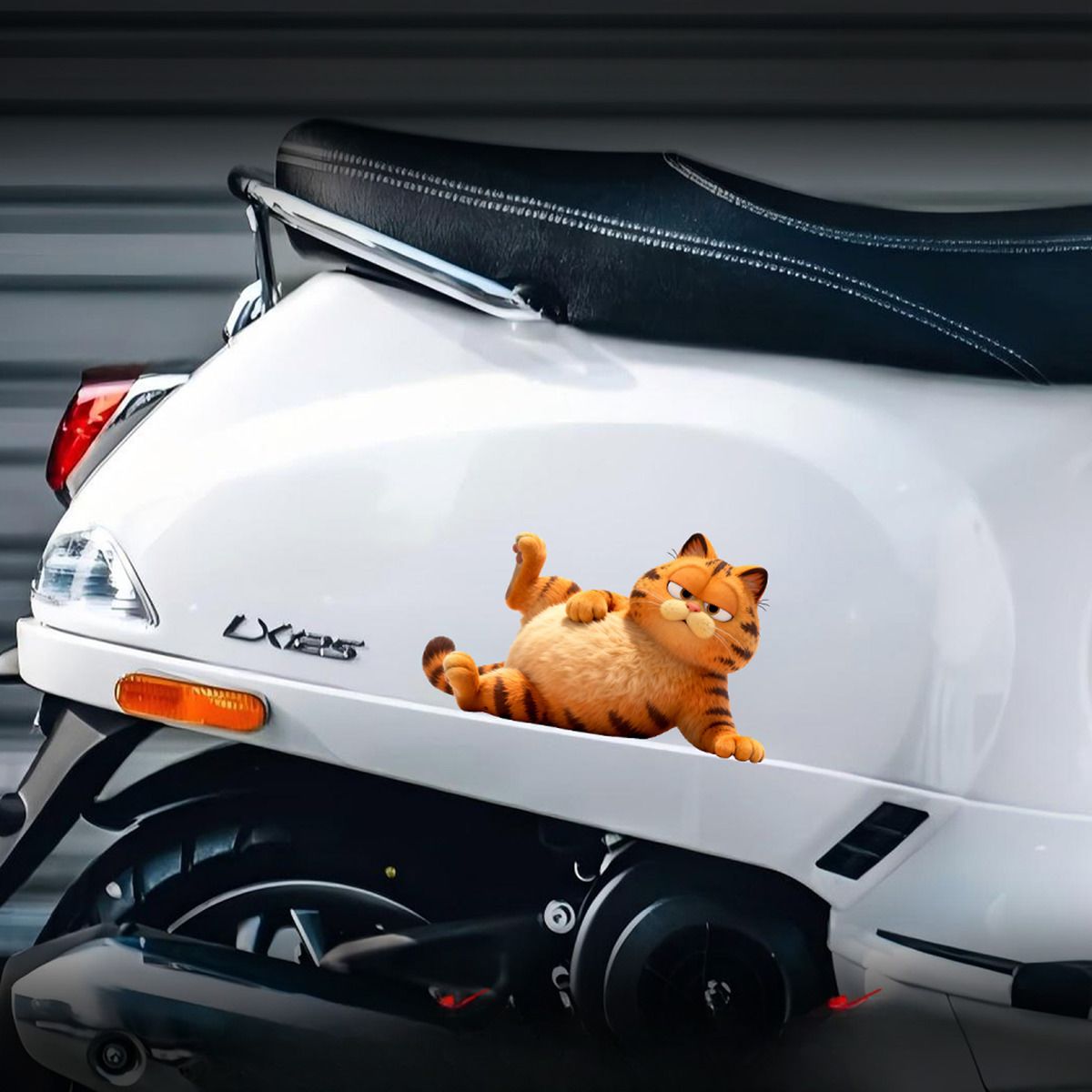 Cute Garfield Cartoon Vinyl St - Anime Cosplay Characters ulasan dan harga