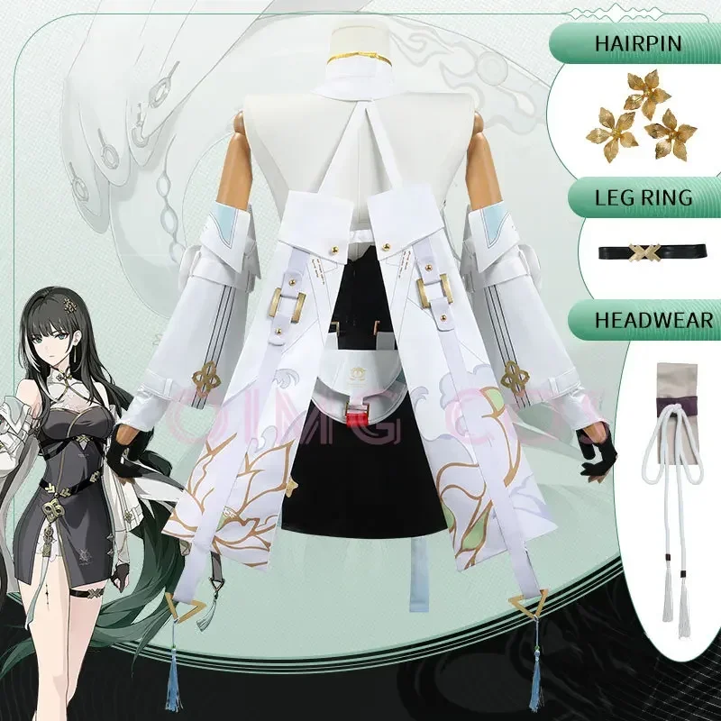 Baizhi Cosplay Costume Wutheri - Anime Cosplay Characters ulasan dan harga