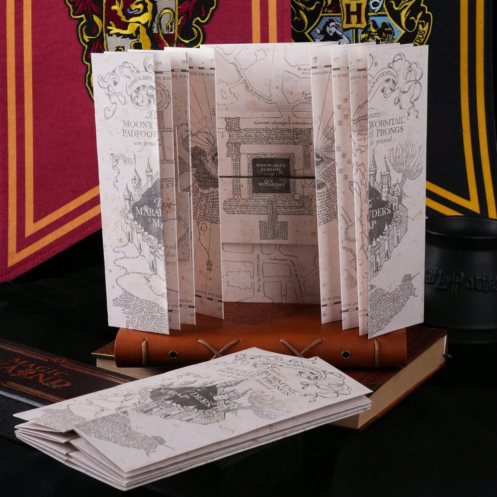 1PC Map Of The Marauder's Scho - Anime Cosplay Roleplay ulasan dan harga