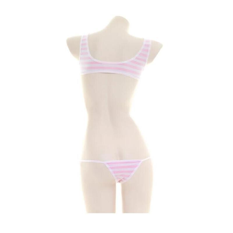 Sexy Japanese Style  Blue Whit - Anime Cosplay Bikini ulasan dan harga